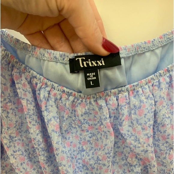 TRIXXI Floral Tier Dress - Picture 5 of 6